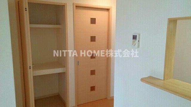 ハニーベルの収納|キッチンパントリーとして使用ください♪