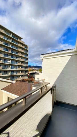 大社町のバルコニー