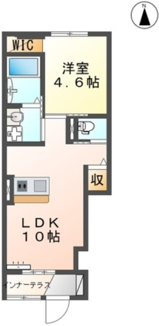 オアシス久米の間取り