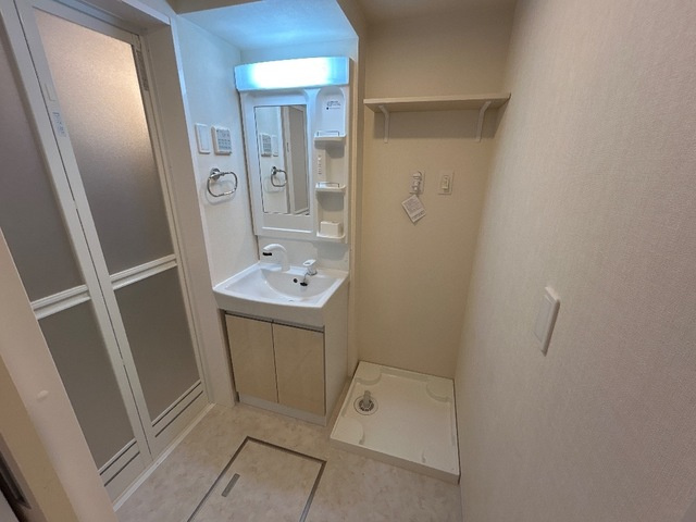 オアシス久米の独立洗面台