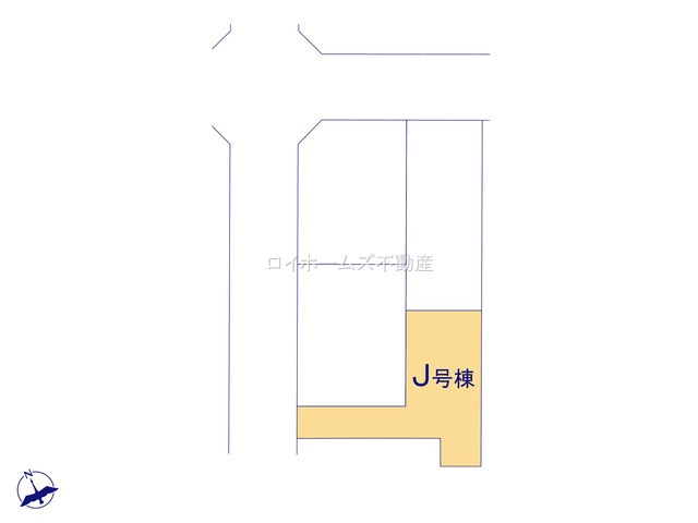 【区画図】 | 安城市美園町２丁目2-1『仲介料無料』新築戸建て | J号棟