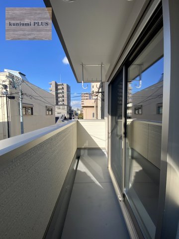 大阪市東成区大今里南2丁目のバルコニー