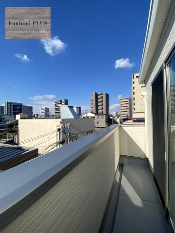 大阪市東成区大今里南2丁目のバルコニー