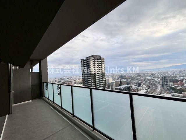 MJR熊本ゲートタワー／23階のバルコニー