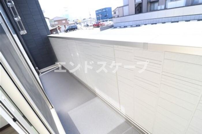 ＥＩＪＵ ＨＯＵＳＥ Ⅱのバルコニー|高崎、前橋のお部屋探しはエンドスケープまで！お客様の理想お聞かせ下さい♪
