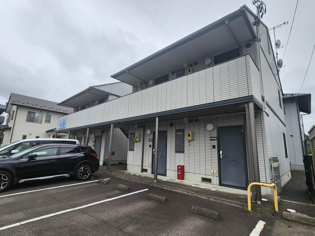 ヴィアーレ新白河の駐車場