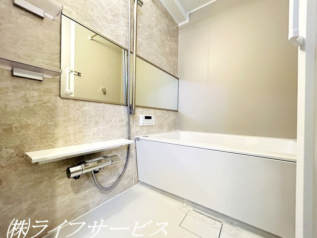 【浴室】 | ライオンズマンション新大阪第３ | 浴室／オートバス、追い焚き機能有！浴乾付！