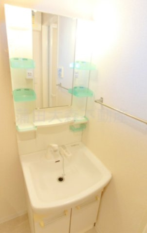 第一デュオレスズエの洗面所|独立洗面台　洗面脱衣所　
