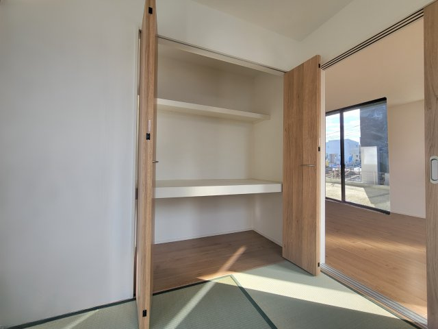 菊池郡大津町大字下町第4-2棟(6号棟)の内観：施工例|収納には困りません。