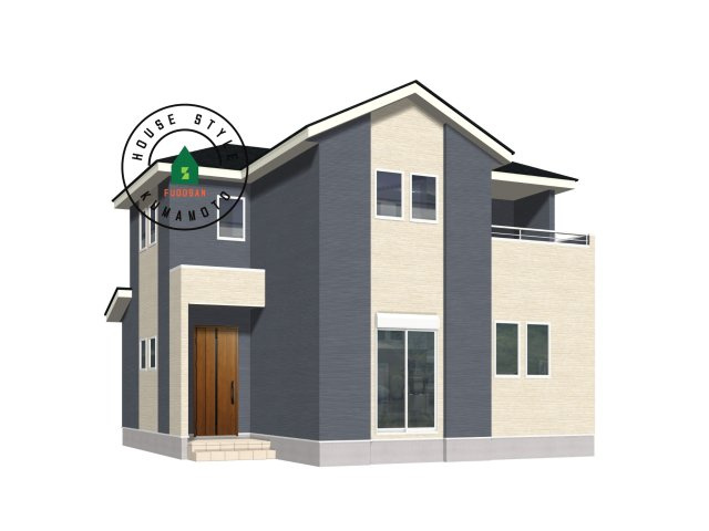 菊池郡大津町大字下町第4-2棟(6号棟)の完成予想図|外観も気になるポイント