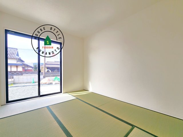 菊池郡大津町大字下町第4-2棟(6号棟)の内観：施工例|柔らかい畳が心地よい和室