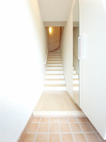 ダンデライオンＡの玄関