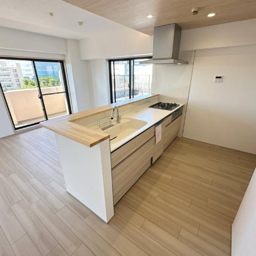 【キッチン】 | コスモ板橋蓮根 | 快適な日常を支える機能性と強さがひとつになったキッチンです。