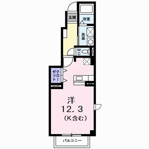 【間取り】 | キャプリコートＣ