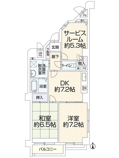 【間取り】 | □■ライオンズマンション辻堂西海岸■□
