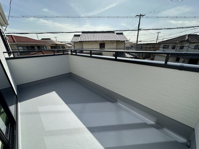 神戸市西区竹の台3丁目新築戸建のバルコニー