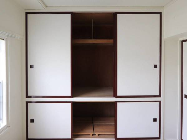 ビレッジハウス赤平2号棟の収納|ビレッジハウスの同一物件・同一タイプの間取りの写真です