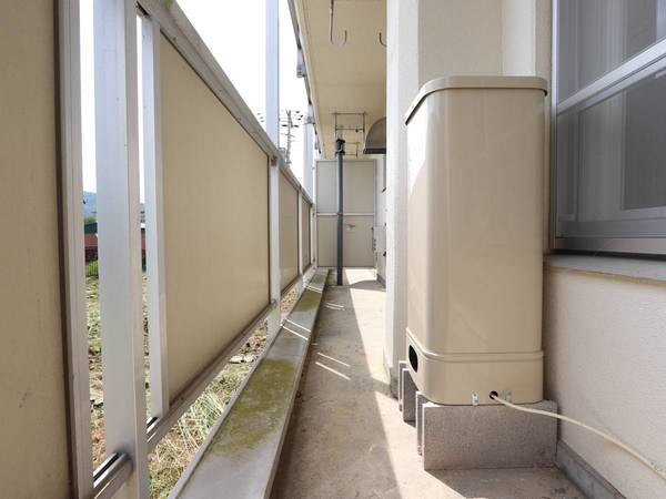 ビレッジハウス赤平2号棟のバルコニー|ビレッジハウスの同一物件・同一タイプの間取りの写真です