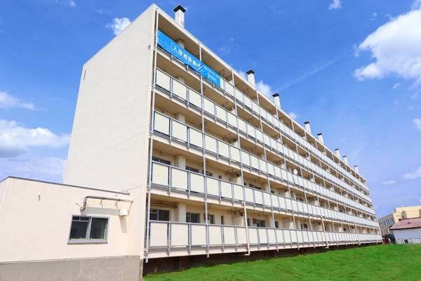 ビレッジハウス赤平2号棟の外観|落ち着いた雰囲気の外観です