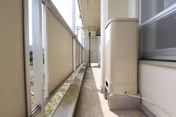 ビレッジハウス赤平2号棟のバルコニー|ビレッジハウスの同一物件・同一タイプの間取りの写真です