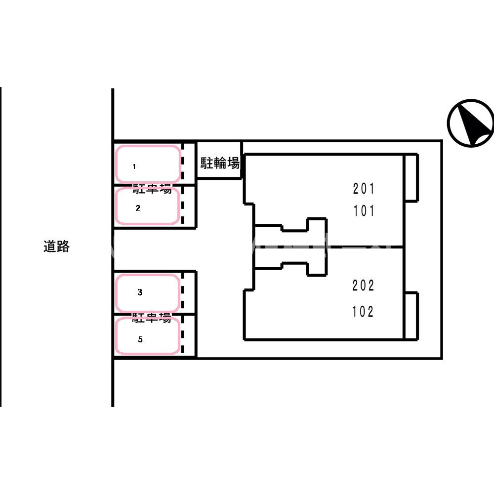 アタゴ・パインヒルズの区画図