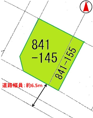 【区画図】 | 那須塩原市石林　300万円　土地