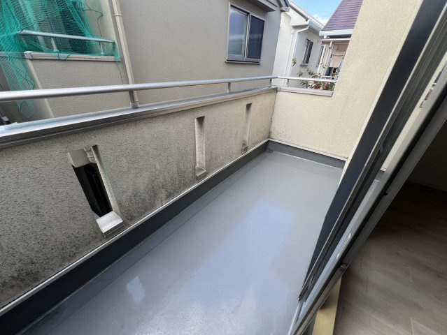 サンタウン星田北のバルコニー|落ち着いた時間を過ごせるバルコニーです♪