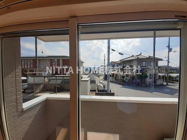 スカイヒルズコートのバルコニー|バルコニー付きのお部屋♪