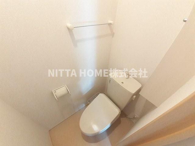 スカイヒルズコートのトイレ|ウォシュレット付きで便利です◎