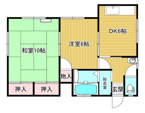 遠野市松崎町白岩の一戸建ての間取り