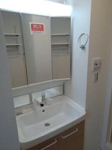 プランドール　　 刈谷市近郊の賃貸はクラスホームの洗面所|スペースが確保できる洗面所です