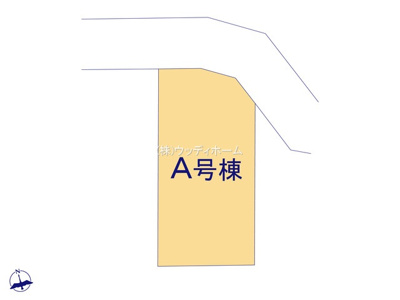 【区画図】 | 越谷市袋山　新築一戸建て