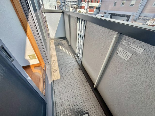 プログレスコートのバルコニー