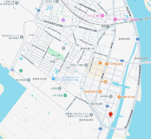 高砂市高砂町東宮町（全2棟）1号棟の地図