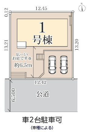 戸塚区戸塚町 新築戸建 5680万円の区画図