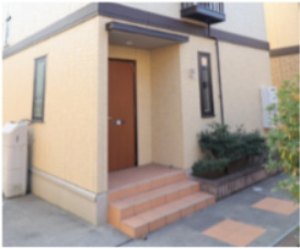 川崎市多摩区枡形４丁目の一戸建てのエントランス