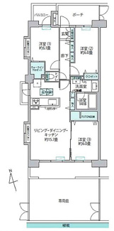 【間取り】 | コスモ川口ロイヤルステージ