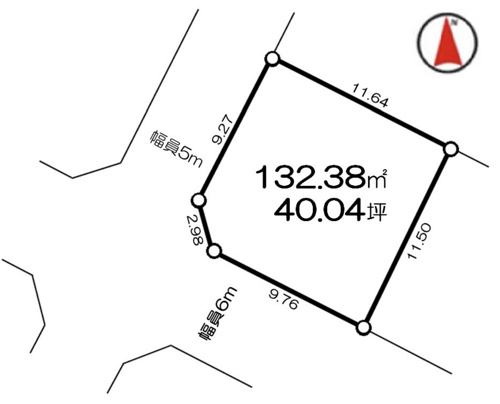 熊谷市榎町　売地　全1区画　　の画像