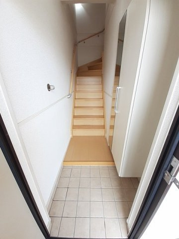 サンリット　ヴィラの玄関