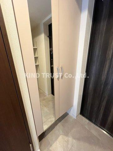 エスリードレジデンス梅田マークスの玄関|シンプルで使いやすい玄関です