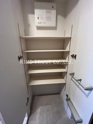 エスリードレジデンス梅田マークスの収納|大きなものも収納できそうです