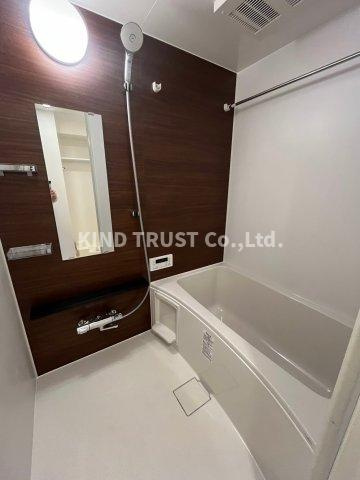 エスリードレジデンス梅田マークスの浴室|日々の疲れを癒すお風呂付です