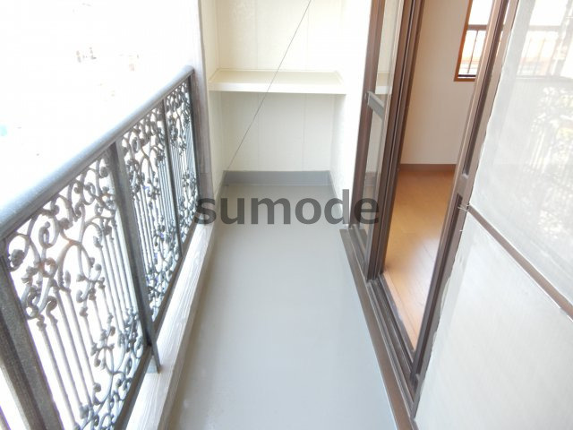 オランジェ栄町のバルコニー