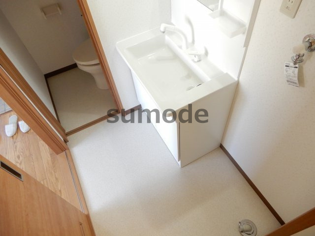 オランジェ栄町の洗面所