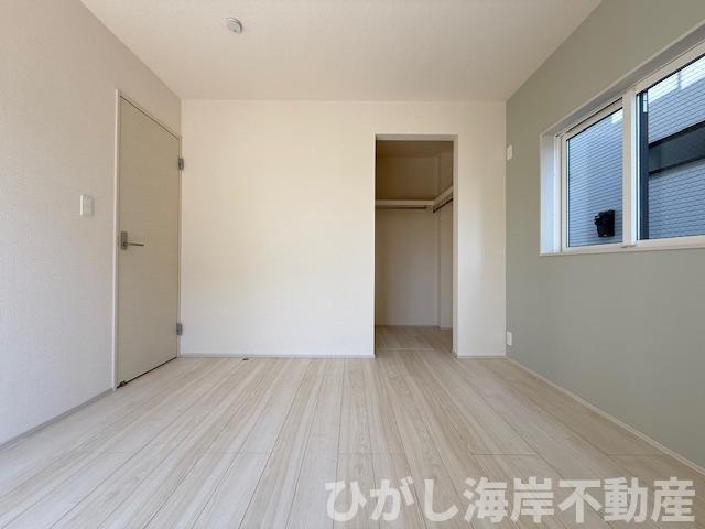 茅ヶ崎市松が丘２丁目　新築戸建　全2棟の寝室|6.1帖　洋室