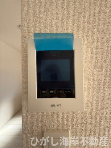 茅ヶ崎市松が丘２丁目　新築戸建　全2棟のセキュリティ|TVモニター付きインターフォン