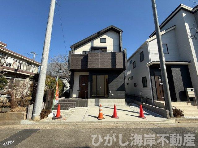 茅ヶ崎市松が丘２丁目　新築戸建　全2棟の外観|現地外観