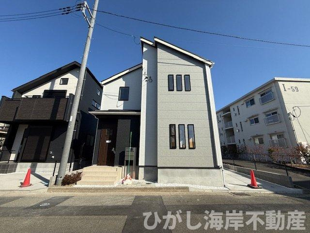 茅ヶ崎市松が丘２丁目　新築戸建　全2棟の外観|現地外観