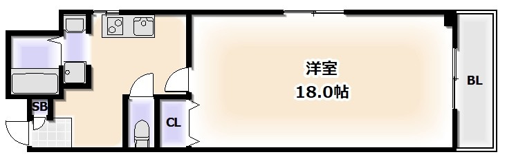 宇都宮ハイツの間取り