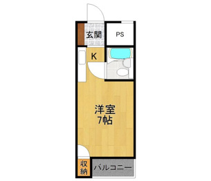 ハイツホリデーの間取り